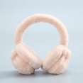 thumbnail image 3 of 1PCS Cache-Oreilles en forme de dinosaure d'Hiver Beige, Cache Oreille Fille Peluche Doux Protection Oreille Hiver Earmuffs pour Fille Homme Femme, Co, 3 of 3