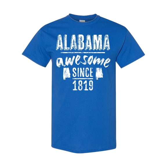 Inktastic Alabama Awesome Since 1819 T-Shirt