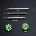 thumbnail image 3 of GKNET Cool Girl Removable Ball Tongue Staples Stud Sexy Body Piercing Fashion Jewelry-Pink-1.2cm, 3 of 9