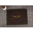 thumbnail image 4 of Darling Souvenir Personalized Engraved Laser Cut Wedding Guest Book Wooden Cover Sign-in Book Registry Guestbook Scrapbook-RK, 4 of 6