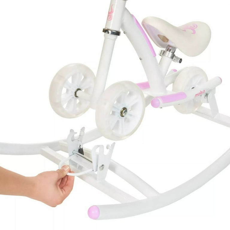 Free Shipping Mobo Cruiser Wobo 2 in 1 Rocking Baby Balance Bike Learning Toy Pink Walmart