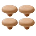 thumbnail image 1 of 4 ganchos de madera para colgar en la pared con asas de madera, decoración de diseño nórdico versátil. Oval, 1 of 9