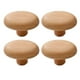 thumbnail image 1 of 4 ganchos de madera para colgar en la pared con asas de madera, decoración de diseño nórdico versátil. Oval, 1 of 9