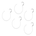 thumbnail image 3 of 5 uds gancho multiusos Spa salón de belleza armario gancho colgante para albornoz bufanda cinturón blanco, 3 of 14