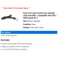 thumbnail image 2 of Front Left Lower Control Arm and Ball Joint Assembly - Compatible with 2007 - 2009 Suzuki XL-7 2008, 2 of 2