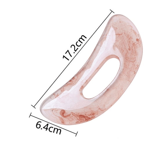 Body Gua Sha Resin Massage Tool With Handle Large Tool For Back Neck Face Legs
