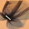 thumbnail image 3 of Fascinators Hats for Women Birdcage Veil for Bride Party Cocktail Wedding Veil, 3 of 4