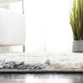 thumbnail image 4 of SAFAVIEH Venus Avaline Abstract Geometric Shag Area Rug, Ivory/Grey, 3'11" x 6', 4 of 9