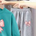 thumbnail image 4 of NOLDARES Toddler Baby Boy Fall Winter Outfit Striped Animal Printed Long Sleeve Sweatshirt Elastic Waist Pants 2Pcs(T283-Mint Green), 4 of 5