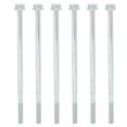 thumbnail image 4 of 20 Pcs Vis de Boulon Hexagonal Long Tête Plate Remplacement M6x135 Raccords de Matériel de Générateur, 4 of 5
