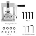 thumbnail image 3 of Wire Stripping Machine Aluminium Alloy Copper Wire Peeler Portable Hand Crank Stripper Compact Copper Wire Stripper for 0., 3 of 9