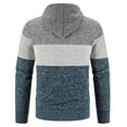 thumbnail image 5 of Geeksport Mens Full Zipper Hooded Fleece Jacket Sherpa Lined Hoodies Thick Knitted Cardigan Sweaters Outerwear, 5 of 5