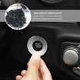thumbnail image 2 of CheroCar Engine Start Stop Button Trim Sticker for Jeep Wrangler JL JLU & Gladiator JT 2018-2020 Silver, 2 of 8