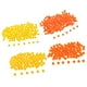 thumbnail image 4 of 150 piezas de señuelos redondos de plástico para pesca en el mar. Naranja 4mm, 4 of 9