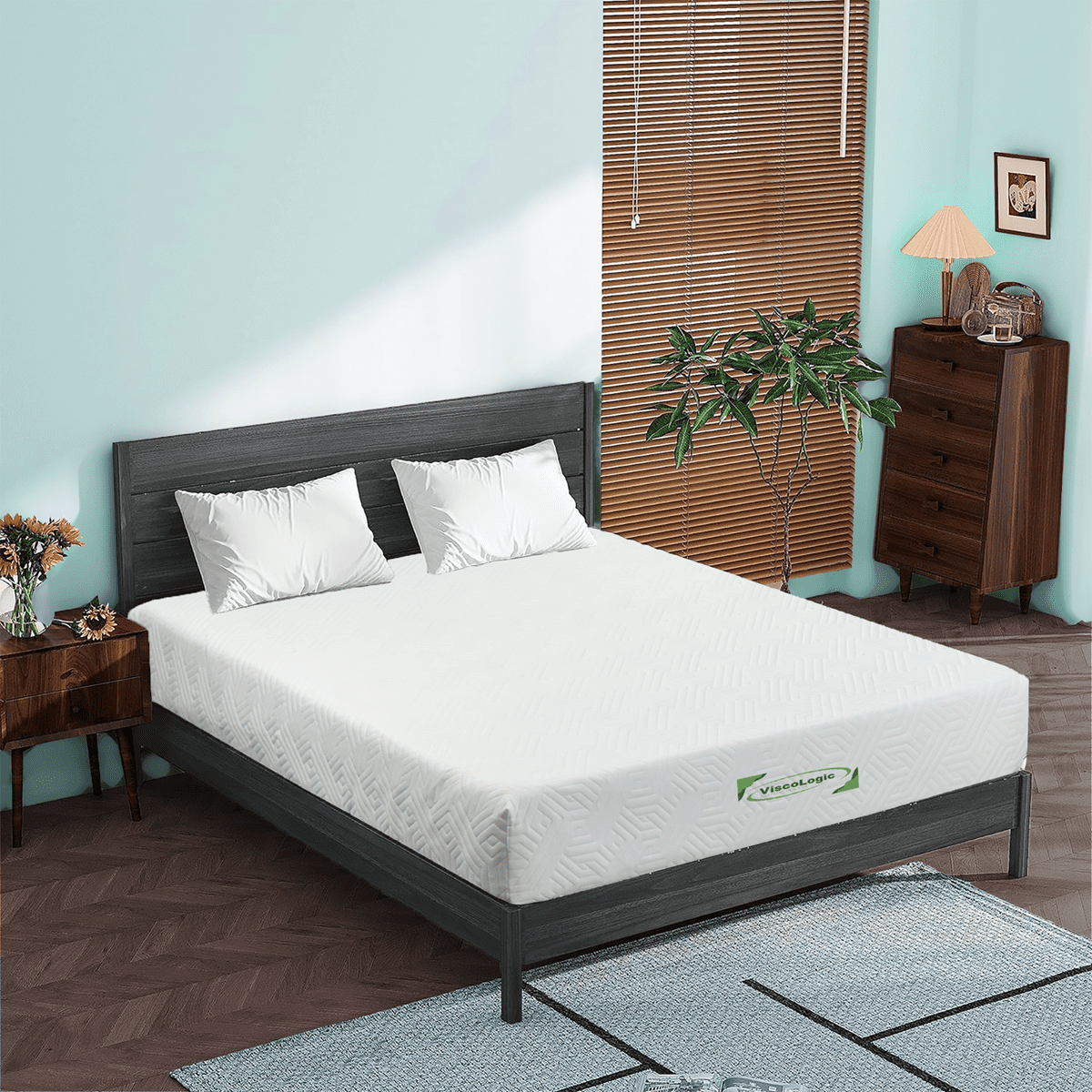 ViscoLogic Maxima 7" Twin Reversible Medium Comfort Foam Mattress