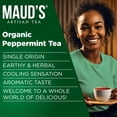 thumbnail image 3 of Maud's Organic Peppermint Tea Pods, 24 ct, Single Serve Pods – 100% Gourmet Blended Tea Leaves, Compatible with Keurig K Cups Maker, 3 of 8
