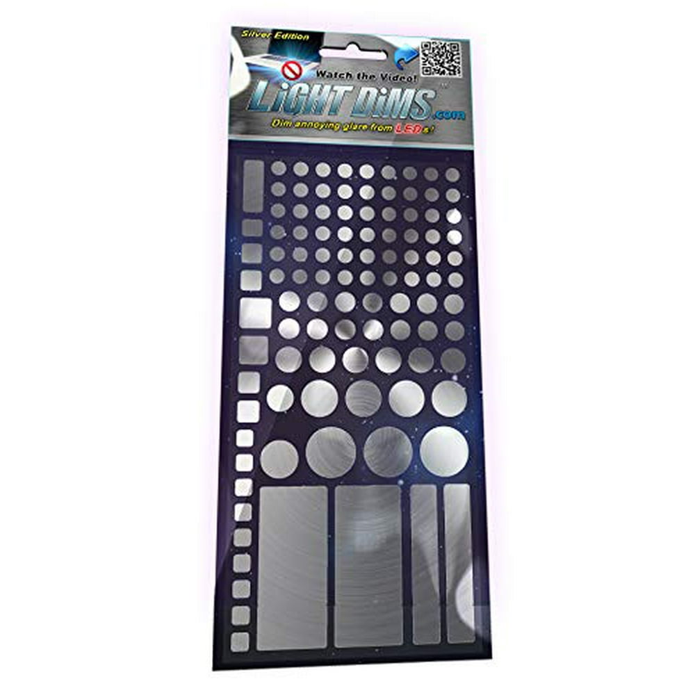 LightDims Silver Edition Light Dimming LED covers/Light Dimming