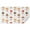 Ballet Princess Girls, variant on Ballerina Princess Pattern Rectangle Tablecloth 60"x84",Waterproof Polyester Rectangle Table Cloth, Wipeable Spillproof Polyester Tablecloth for Dining, Camping, Indoor and Outdoor
