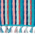 thumbnail image 2 of The Pioneer Woman Dotted Stripe 2-Pack Cotton Hand Towel Set, Teal, 2 of 5