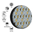 thumbnail image 4 of Pofeuu Lightning Bolts Print Spare Tire Wheel Cover for Car Truck SUV Camper Universal Fit Spare Tire Cover RV Spare Tire Covers-16 inch, 4 of 6