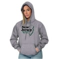 thumbnail image 4 of New Jersey We Hate You Too Benny Joke Unisex Plus Fleece Graphic Hoodie Brisco Brands 2X, 4 of 5