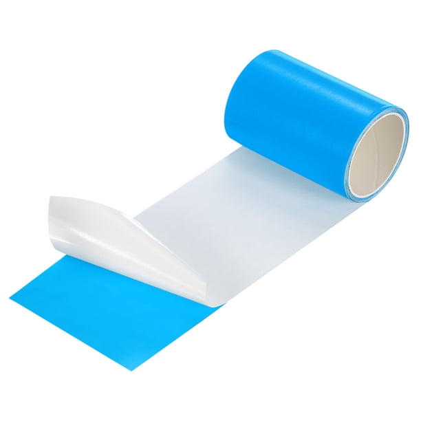 Kit de reparación de parches inflables 3" x 5 pies, cinta de reparación de parches de TPU, azul