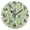 Black, variant on Cow Milk Pattern Wall Clock 10in Round Artistic Oil Painting Home Decor Desk Table Clock