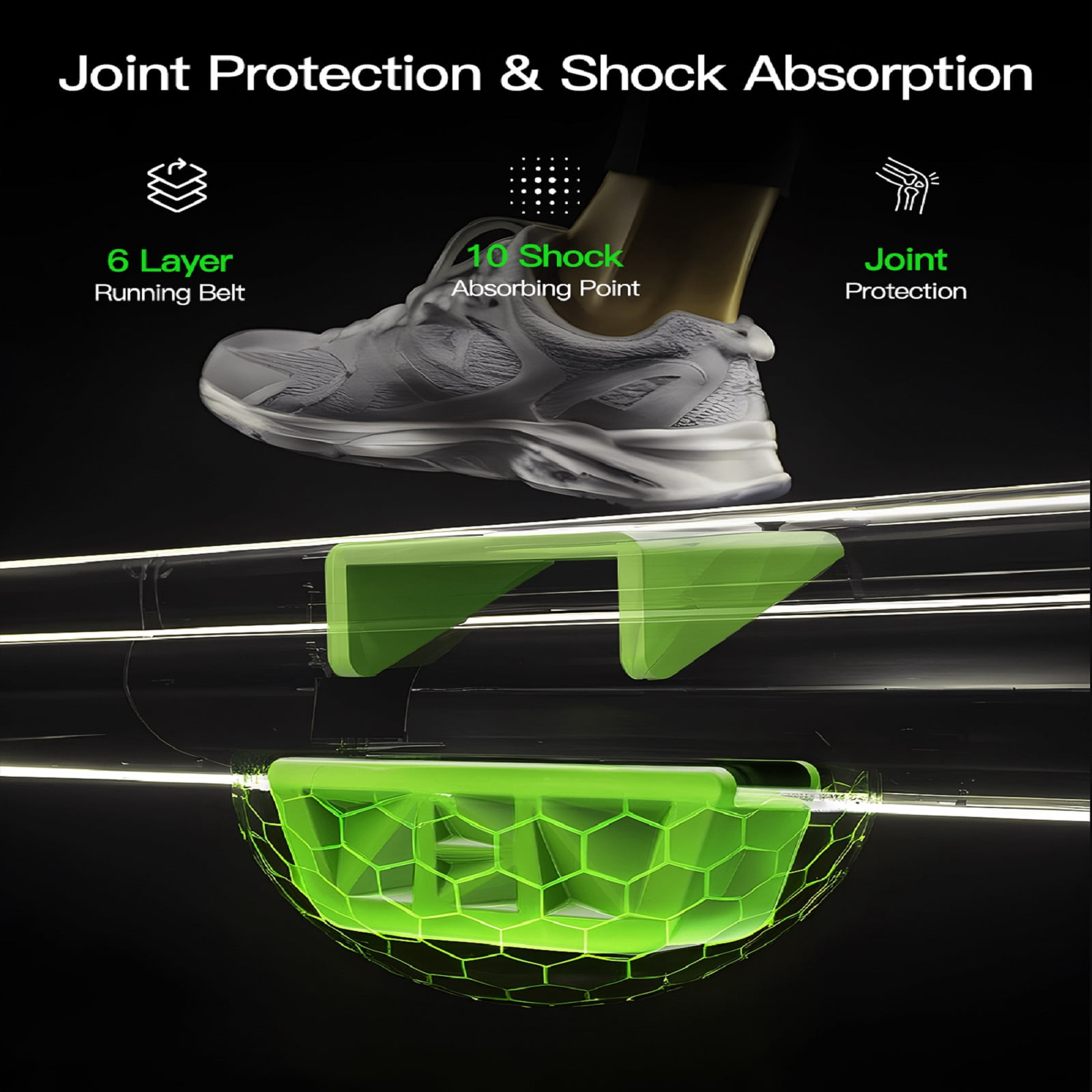 Akluer Walking Pad With Incline, 2.5 HP Under Desk Treadmill For Home, Small Treadmill With LED Display & Remote Control