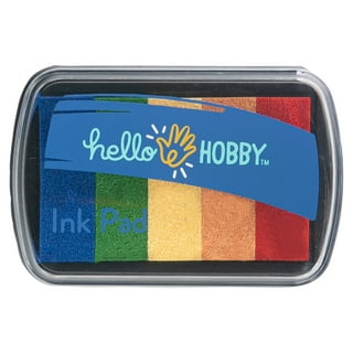 15-Pack Craft Stamp Ink Finger Pad for Kids Rubber Stamps Paper  Scrapbooking, 15 Colors 