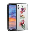thumbnail image 1 of Compatible with iPhone X Phone Case, Floral-18 Case Men Women, Flexible Silicone Shockproof Case for iPhone X, 1 of 1