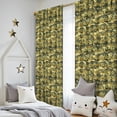 thumbnail image 5 of Camouflage 52x84in(132x213cm) Curtains 2 Panels for Kids Bedroom, Window Drapes for Kids Boys Girls Bedroom Curtains Designed To Spark Joy and Creativity, 5 of 5