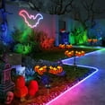 thumbnail image 6 of JWshufel Halloween Outdoor Solar Powered Led Lights for Energy Saving Yard and Garden Decor with Safety Features 23.6x3.9x3.9in Orange, 6 of 6