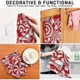 thumbnail image 3 of Christmas Sweets Kitchen Dish Towels Set of 4 Absorbent Hand Towels, Lint-Free 18"x28" Candy Canes Dishcloths Fast Drying for Cooking Baking Home Clean, 3 of 5