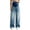 Blue#01, variant on Womens Maternity Jeans Over Belly Wide Straight Leg Pregnancy Pants Classic Stretchy Tummy Panel High Waist Denim Pants with Pockets,Pregnant Moms Fall Work Daily,Casual Loose Style