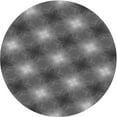 thumbnail image 1 of Ahgly Company Indoor Round Patterned Gray Wolf Gray Area Rugs, 8' Round, 1 of 6