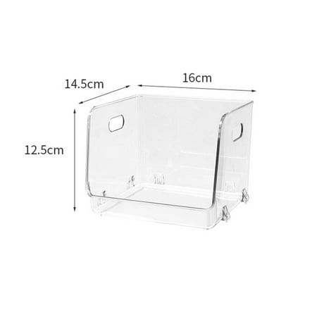 

Transparent Desktop Storage Box Snack Organizer Storage Basket Storage Box