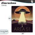 thumbnail image 4 of Stupell Industries Eclectic Abduction On The Road Canvas Art, 24 x 30, by Omar Escalante, 4 of 8