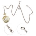 thumbnail image 4 of Pocket Watch Chain, 44cm Watch Chain Metal Pocket Watch Chain  For Watch Holder For Gift, 4 of 8