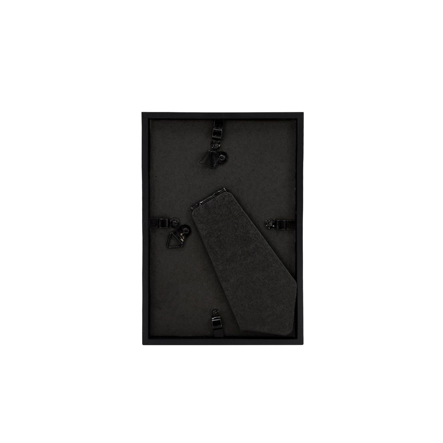 Gally Black Picture Frame, 4" x 6"