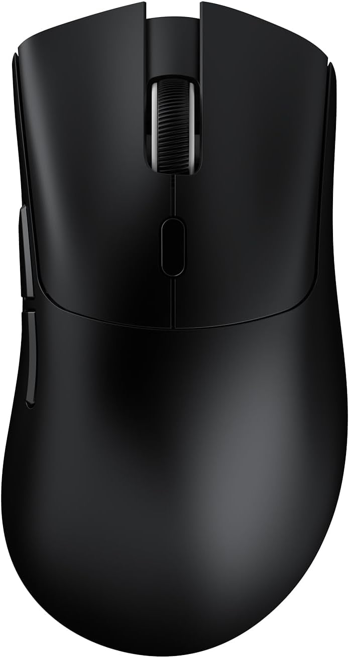 ATTACK SHARK R1 SUPERLIGHT Mouse with Tape, PixArt PAW3311 Gaming Sensor, BT/2.4G Wireless/Wired Gaming Mouse, 6 Adjustable DPI up to 18000, 65 Hrs Battery, Office Mice for Win11/Xbox/PS/Mac