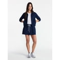 thumbnail image 4 of Avia Women's and Women's Plus Zip Front Pique Knit Jacket, Sizes XS-4X, 4 of 7