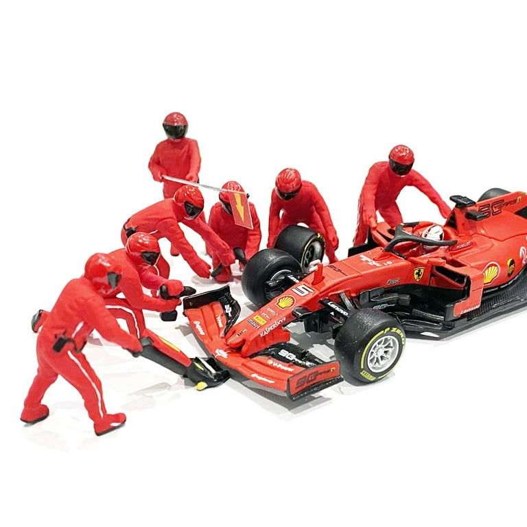 Formula One F1 Pit Crew Team Set II - American Diorama 76554 - 1