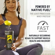 (4 pack) Ascent Native Whey Protein Powder Blend, Chocolate, 1 lb