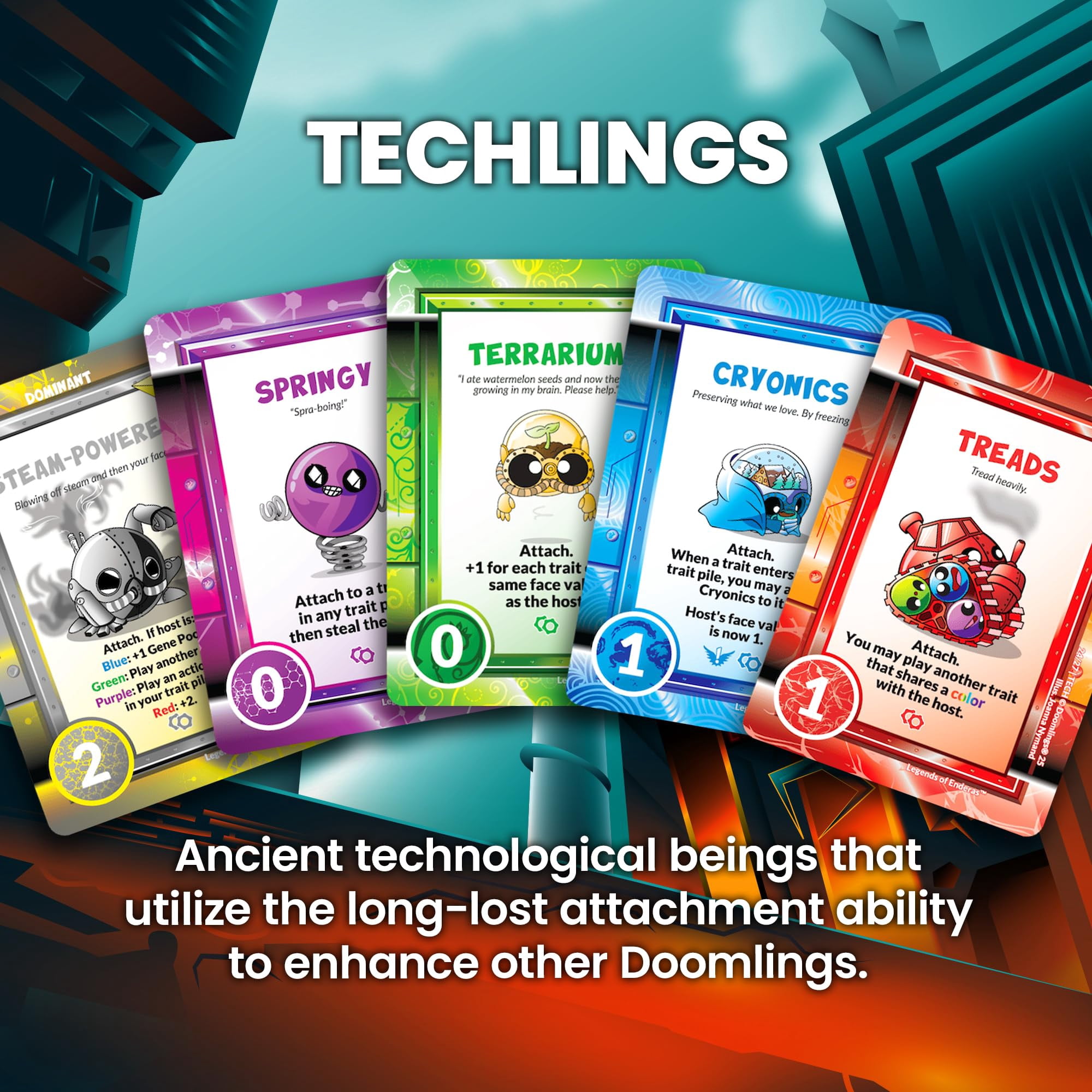 Doomlings Card Game: Legends of Enderas Variety Expansion