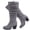 Gray 204, variant on Love Steetly Women's Extra Wide Calf Knee High Boots.