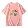 thumbnail image 5 of Miaoju Girls T Shirts Size 14 Crewneck 3d Prints Short Sleeve T Shirt Fashion Funny Tees T-Shirts Infant To Big Kid, 5 of 6