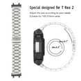 thumbnail image 3 of Replacement Watchband, Adjust Size Watch Link Removal Tool Stainless Steel Watch Strap For T Rex 2, 3 of 8