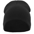 thumbnail image 1 of Pacific Headwear 601K.080.OS Basic Knit Beanie, Black - One Size, 1 of 1