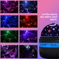 thumbnail image 5 of Luces LED de cielo estrellado para dormitorio, lámpara de proyector de atmósfera de decoración USB de 5V, giratoria de 360 ° para bodas y Navidad, 5 of 5