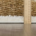 thumbnail image 3 of Hauteloom Zane Living Room, Bedroom Area Rug - Farmhouse - Plush Pile - Light Gray, Cream - 6'7" x 9', 3 of 15